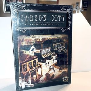 Carson City Xavier Georges‎ Board Game NEW Out Of Print Eagle Games ** RARE **